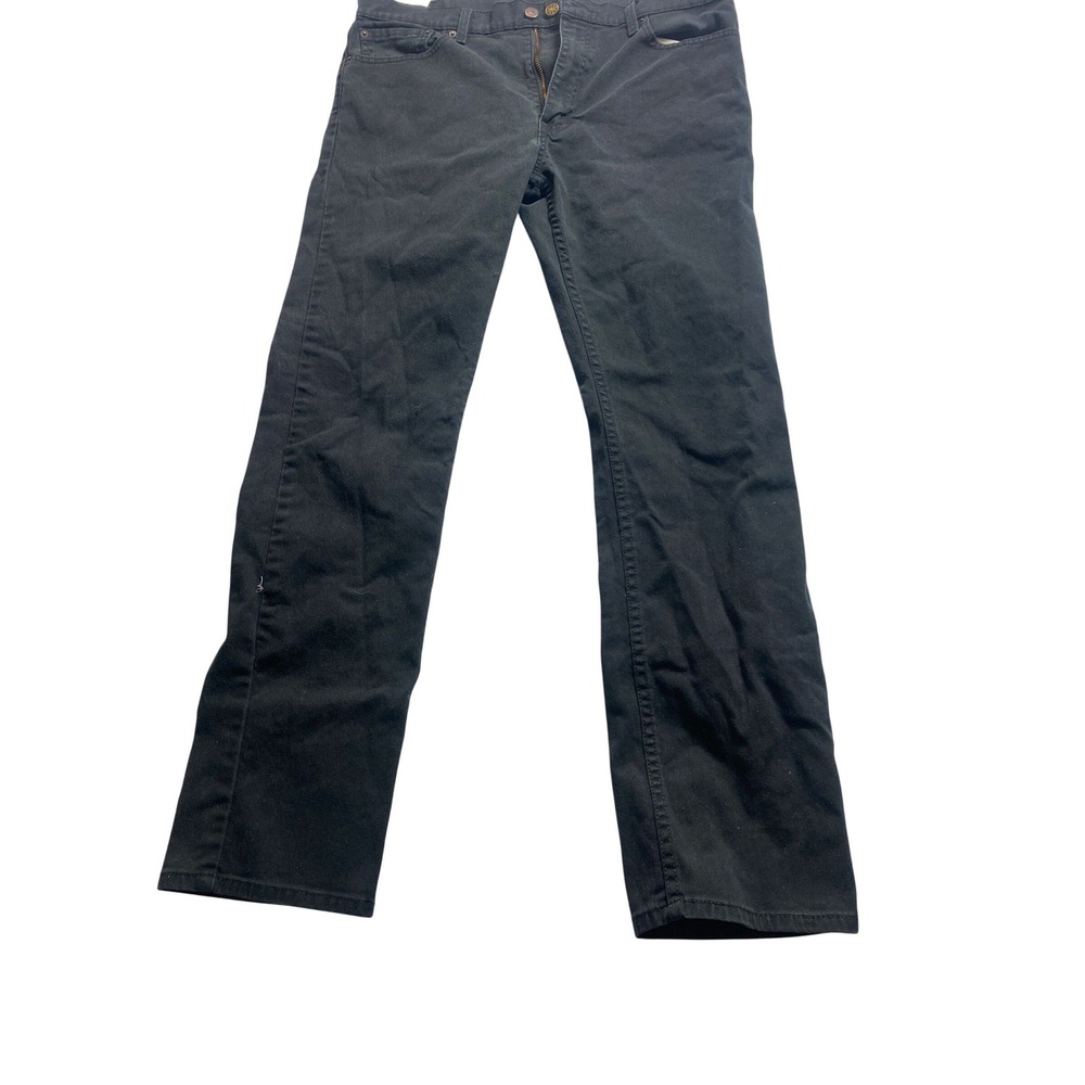 Levi's 511 Slim‎ Fit Black Jeans W36 L32 Mens Stretch Denim Pants